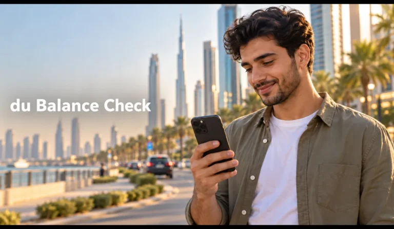 du Balance Check: Codes, App and Online Methods