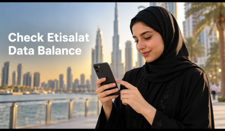 How to Check Etisalat Data Balance: Codes, App and Online Methods